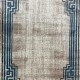 Bulgarian Lilium Carpet AA051A Cyan Cream 50*80