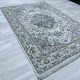 Turkish Bohemian Lotus Carpet 1586A cream green size 100*200