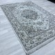 سجاد بوهيمي لوتس تركي 1586A كريم اخضر مقاس 50*80