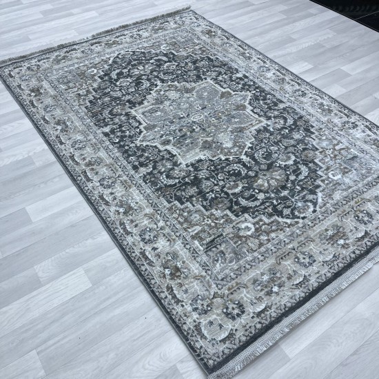 Bohemian Lotus Turkish Carpet 1586A Light Beige Vezon Size 300*400