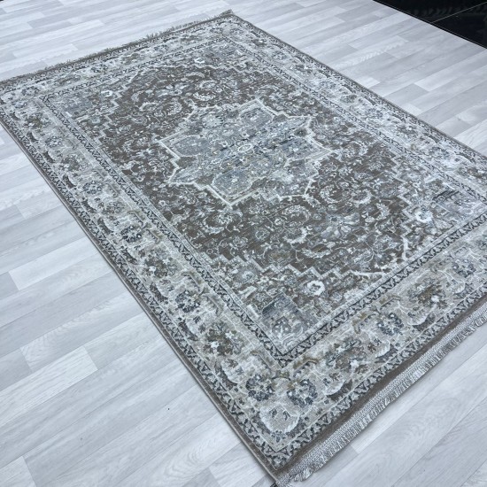 Turkish Bohemian Lotus Carpet 1586A green vison size 300*400