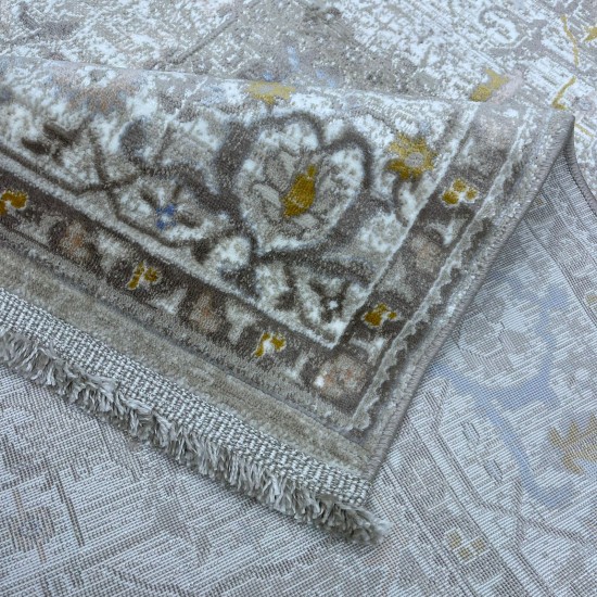 Turkish Bohemian Liva Carpet 1632A Beige size 300*400