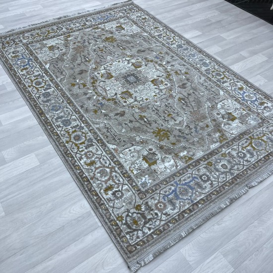 Bohemian Liva Turkish Carpet 1632A Beige Size 150*220