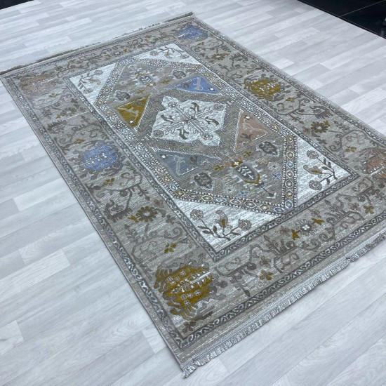 Bohemian Liva Turkish Carpet 1588A Beige Size 100*200