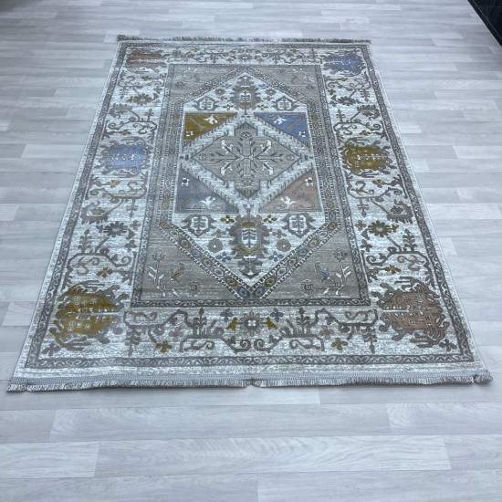 Bohemian Liva Turkish Carpet 1588A Cream Size 150*220