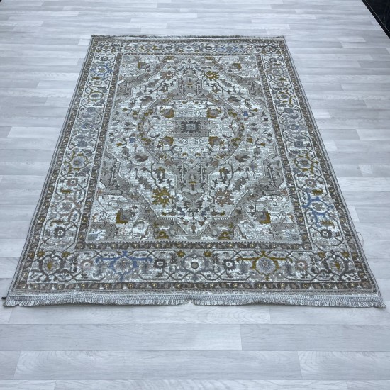 Bohemian Liva Turkish Carpet 1632A Cream Size 100*200