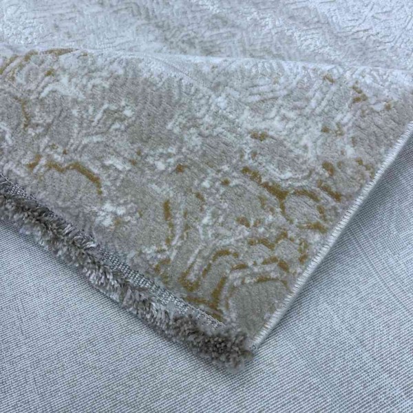 سجاد تركي لوتس 1382B رصاصي فاتح اخضر مقاس 120*170