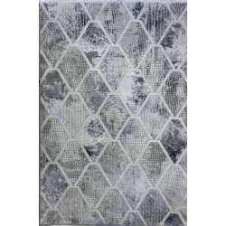 سجاد تركي موطو 051940 رمادي درجة اولا  مقاس 120*170