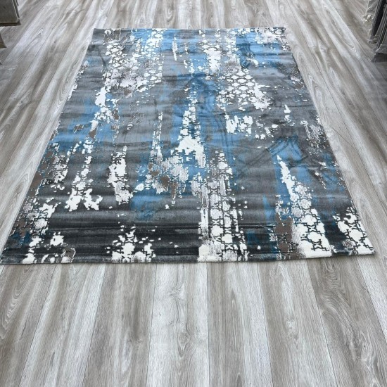 Bulgarian Basil Carpet AA933A Gray Blue Size 300*400