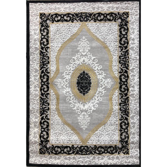 Turkish rugs Valerie 143 black and gold