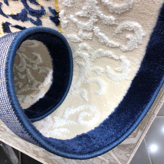 Turkish rugs Valerie 143 dark blue