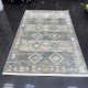 Vintage Turkish Bohemian Rug B0024C Grey Beige 100*300