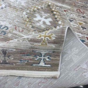 سجاد بوهيمي تركي فينتج B0024C لون بني بيج مقاس 100*300 سجاد بوهيمي تركي فينتج B0024C لون بني بيج مقاس 100*300