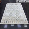 سجاد بوهيمي تركي فينتج B0024C لون ابيض بيج مقاس 250*350