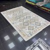 سجاد بوهيمي تركي فينتج B0024C لون ابيض بيج مقاس 250*350
