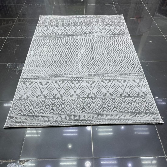 سجاد فيولا تركي A024A رصاصي مقاس 100*200 سجاد فيولا تركي A024A رصاصي مقاس 100*200