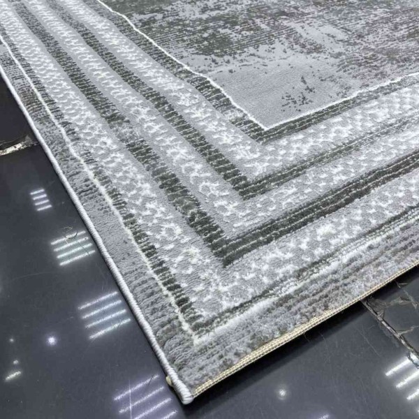 Turkish Viola Carpet A025A Gray Size 100*200