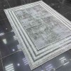 Turkish Viola Carpet A025A Gray Size 100*200