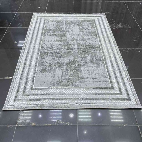 Turkish Viola Carpet A025A Gray Size 100*200