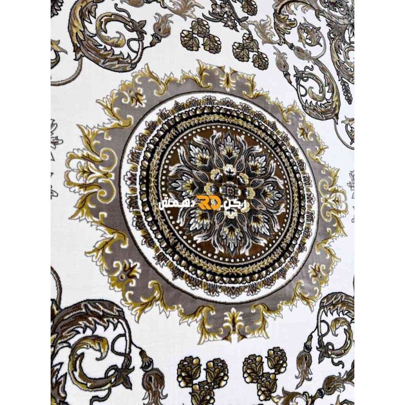 Turkish Tokyo rug Iranian pattern B061B gray color size 50*80