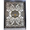 Turkish Tokyo rug Iranian pattern B061B black color size 400*500