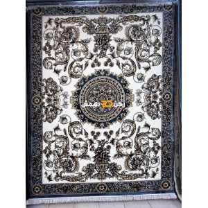 Turkish Tokyo rug Iranian pattern B061B blue color size 400*500