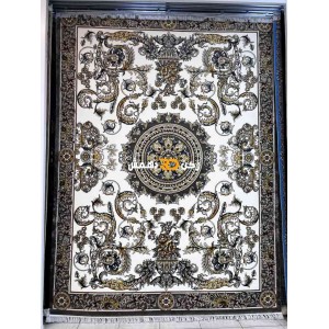 Turkish Tokyo rug Iranian pattern B061B gray color size 400*600