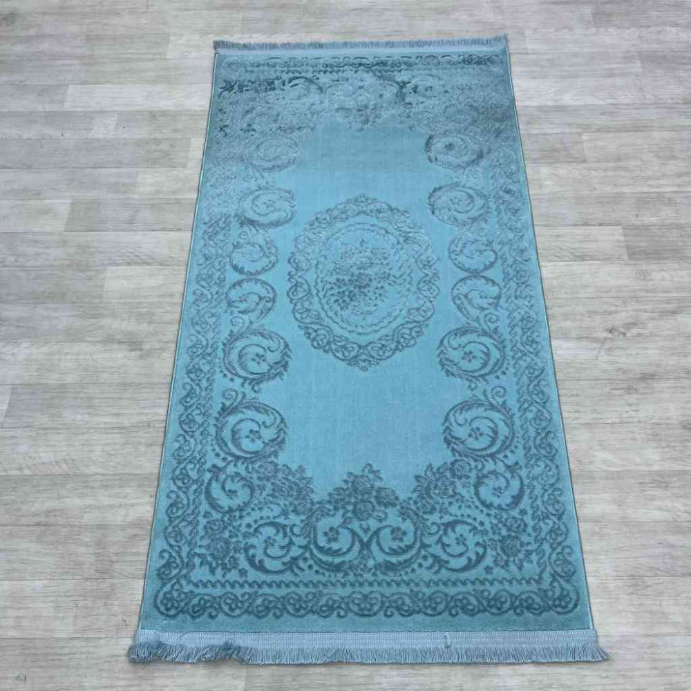 سجاد تركي سلطانة 1102A سماوي مقاس 80*150