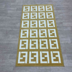 سجاد مايباخ اسود ابيض مقاس 80*150