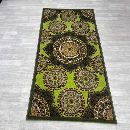 Red Turkish carpet Galaxy green 100*200