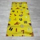 Yellow Turkish children's carpet size 100*200