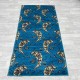 Turkish turquoise silk carpet size 100*200