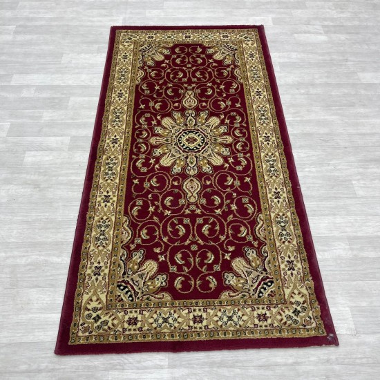 Turkish carpet Nazar 1030A red size 100*200