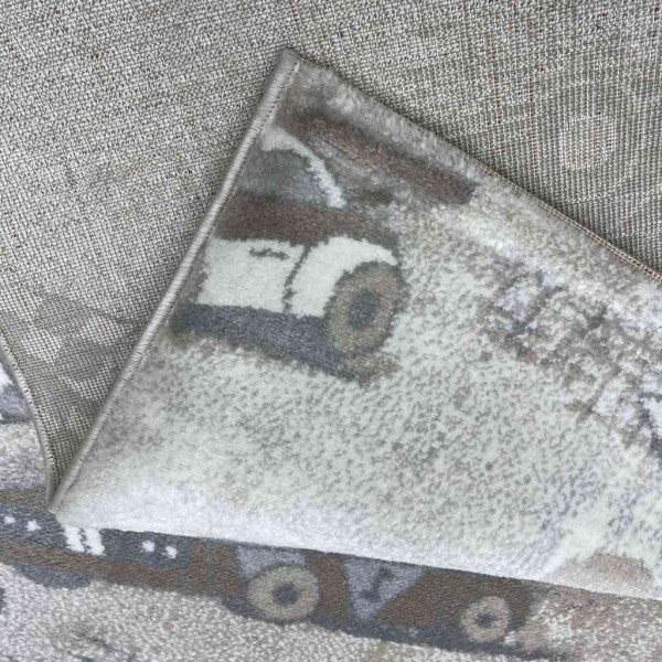 Turkish gray childrens carpet size 100*200