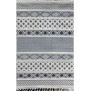 Eva Carpet B0360A Navy Blue Cream Bulgarian Made 80*150