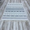 Eva Carpet B0360A Navy Blue Cream Bulgarian Made 80*150