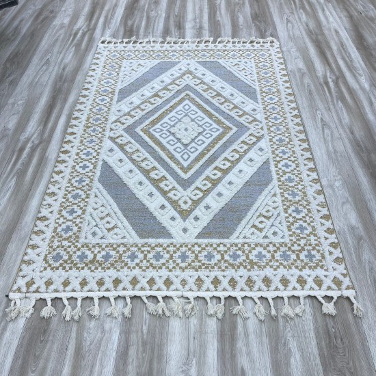 سجاد ايفا B0288A كحلي ذهبي صنع بلغاري 250*350