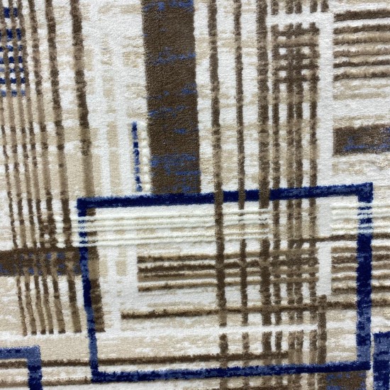 Bvlgari Carpet Hermas 082 Beige and Blue