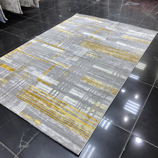 Bvlgari Carpet Hermas 082 Gray and Gold