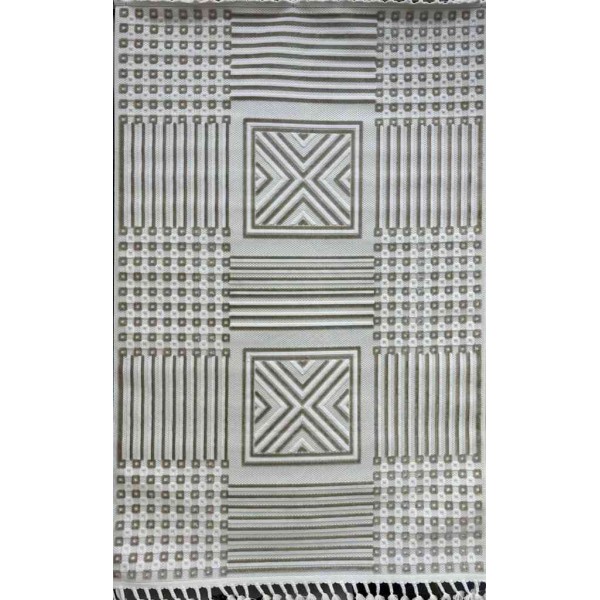 سجاد تركي خيش علا حرير جوليان 05041A بيج مقاس 300*400