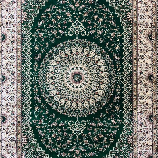 Turkish carpets Khorezm 8660 Oil green