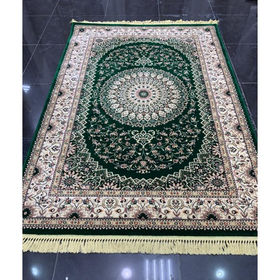 Turkish carpets Khorezm 8660 Oil green