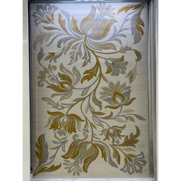 Lotus Turkish Rug HU13A cream golden Size 200*300