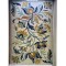 Lotus Turkish Rug HU13A cream navy Size 400*500