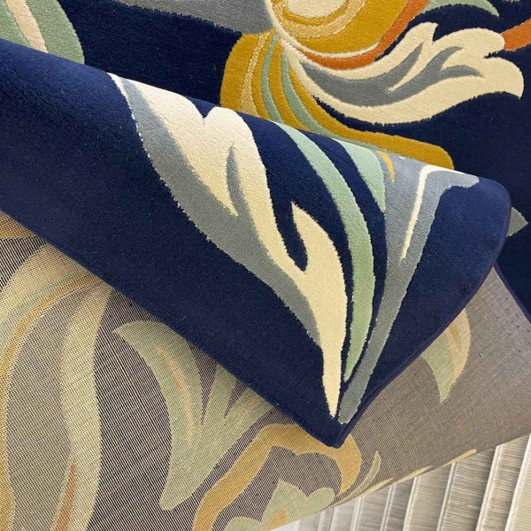 Lotus Turkish Rug HU13A navy cream Size 300*400