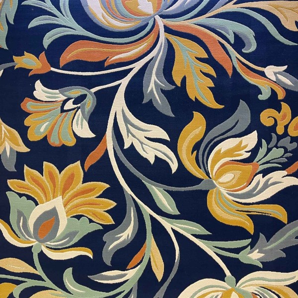 Lotus Turkish Rug HU13A navy cream Size 300*400
