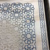 Turkish carpet cyan flory