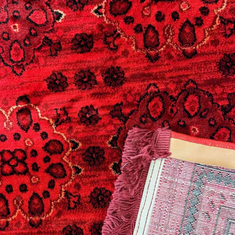 Turkish Bukhara carpet 01 red size 80*150