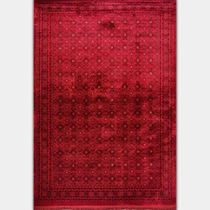 Turkish Bukhara carpet 02 red size 150*220