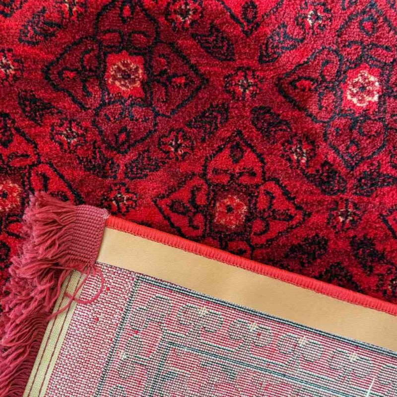 Turkish Bukhara carpet 02 red size 150*220